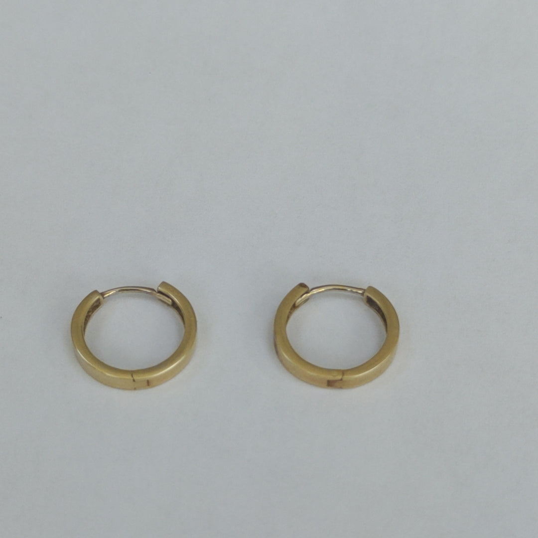 ARRACADAS PAR ORO 10 K 1.4 GRMS (SEMINUEVO)