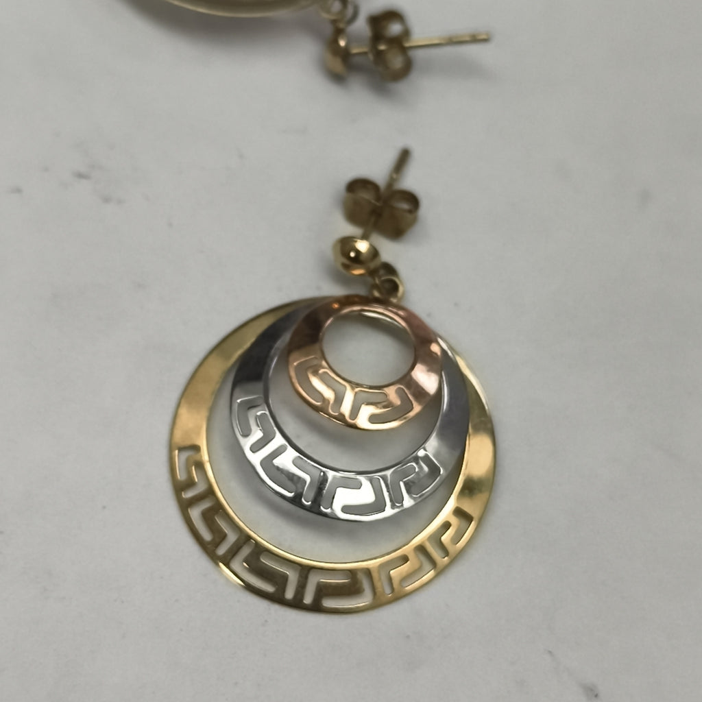 ARETES PAR ORO 10 K 2.6 GRMS (SEMINUEVO)