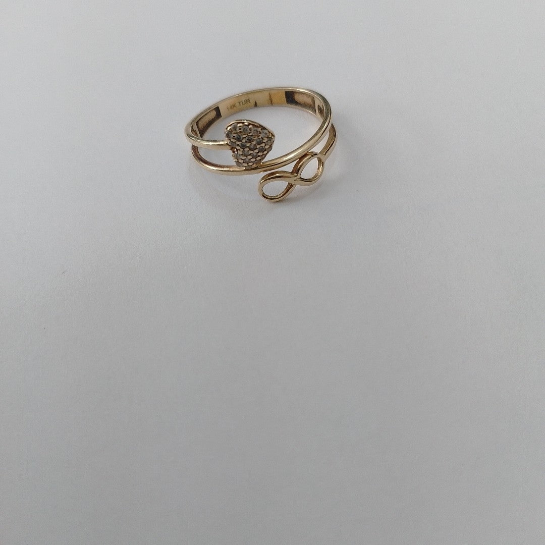 ANILLO ORO 14 K 2,10 GRMS (SEMINUEVO)
