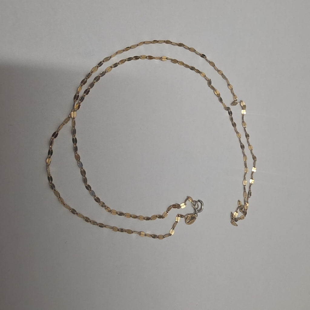 CADENA ORO, ORO COMBINADO 14 K 1 GRMS (SEMINUEVO)