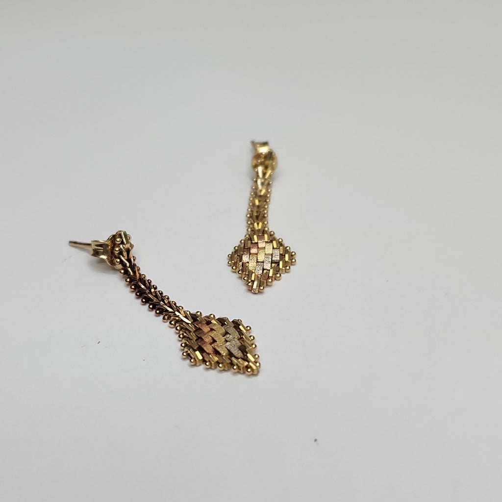 ARETES PAR ORO 10 K 2.9 GRMS (SEMINUEVO)