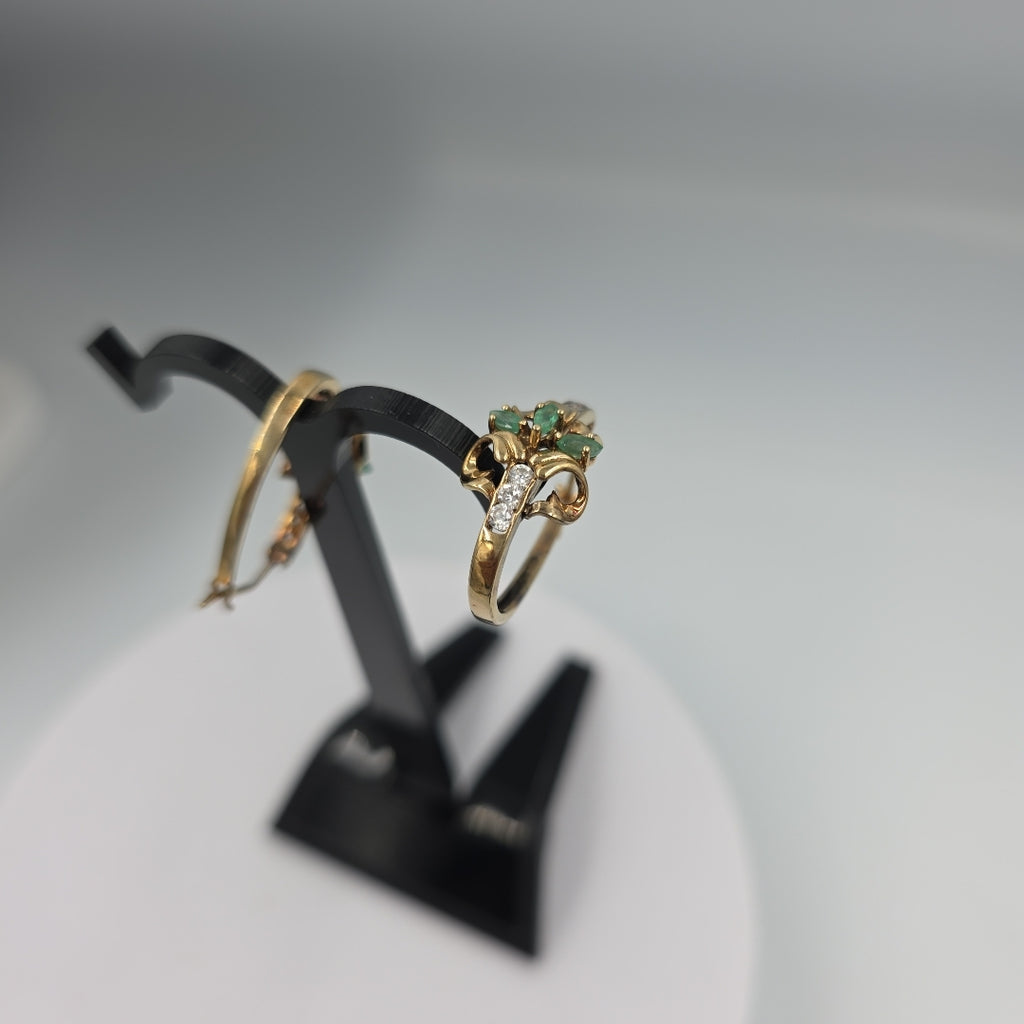 ARETES PAR ORO 8 K 4,50 GRMS (SEMINUEVO)