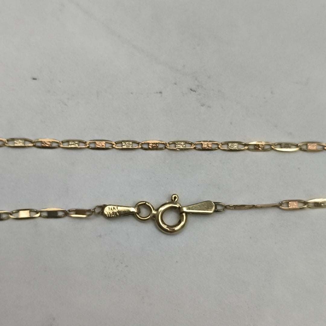 CADENA ORO 14 K 2.5 GRMS (SEMINUEVO)