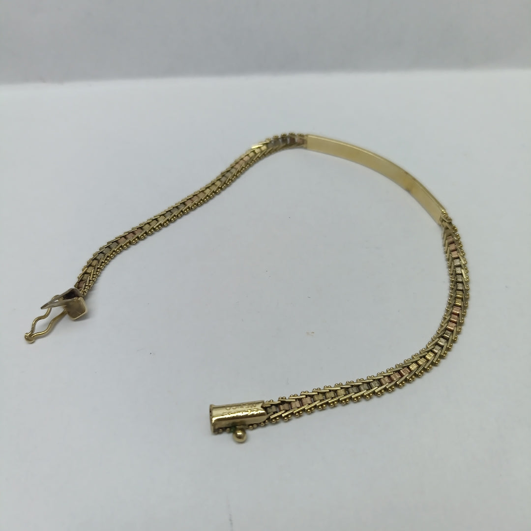 ESCLAVA ORO 14 K 8.1 GRMS (SEMINUEVO)
