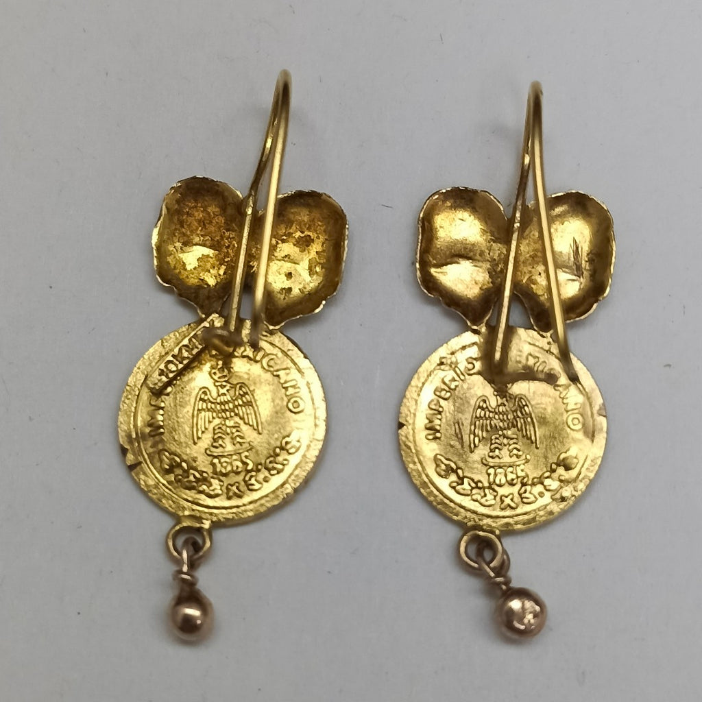 ARETES PAR ORO 8 K 2,30 GRMS (SEMINUEVO)