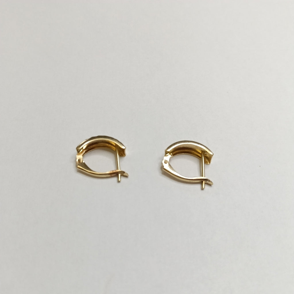 ARETES PAR ORO 14 K 1.6 GRMS (SEMINUEVO)