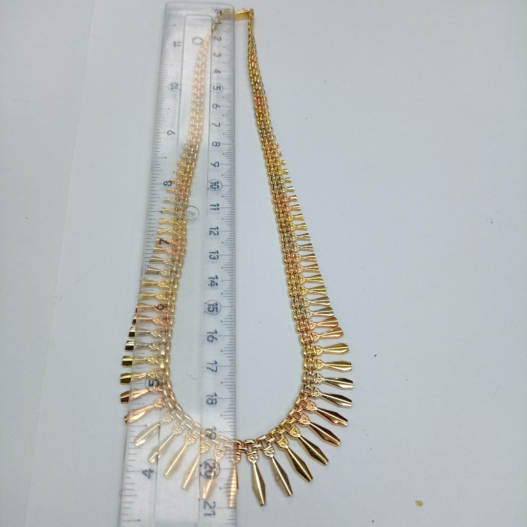 GARGANTILLA ORO,RODIADO 14 K 23,50 GRMS (SEMINUEVO)