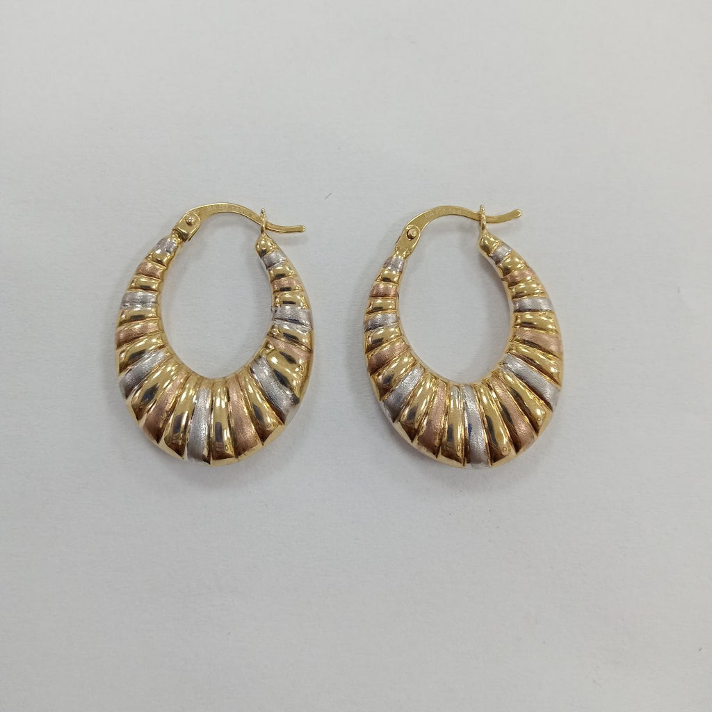 ARRACADAS PAR ORO 10 K 2.8 GRMS (SEMINUEVO)