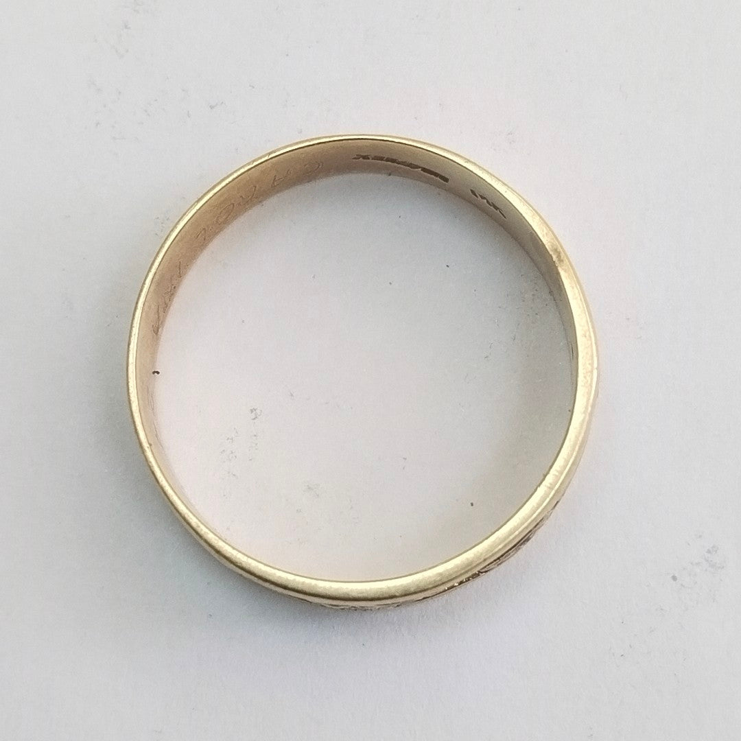 ARGOLLA ORO 14 K 4.4 GRMS (SEMINUEVO)