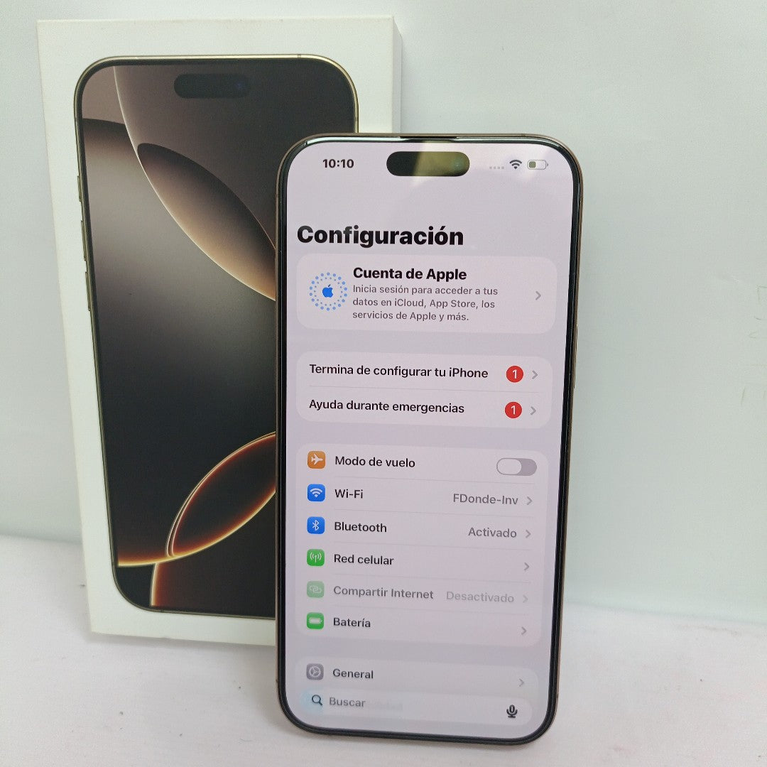 CELULAR APPLE IPHONE 16 PRO MAX A3295 (2024) 512 GB 8 GB RAM (SEMINUEVO)
