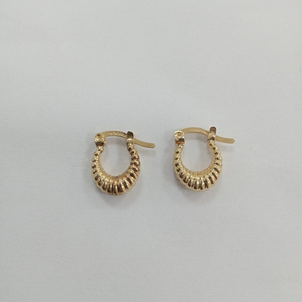 ARRACADAS PAR ORO 10 K 1.2 GRMS (SEMINUEVO)