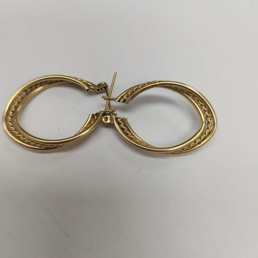 ARRACADAS PAR ORO 10 K 3,80 GRMS (SEMINUEVO)
