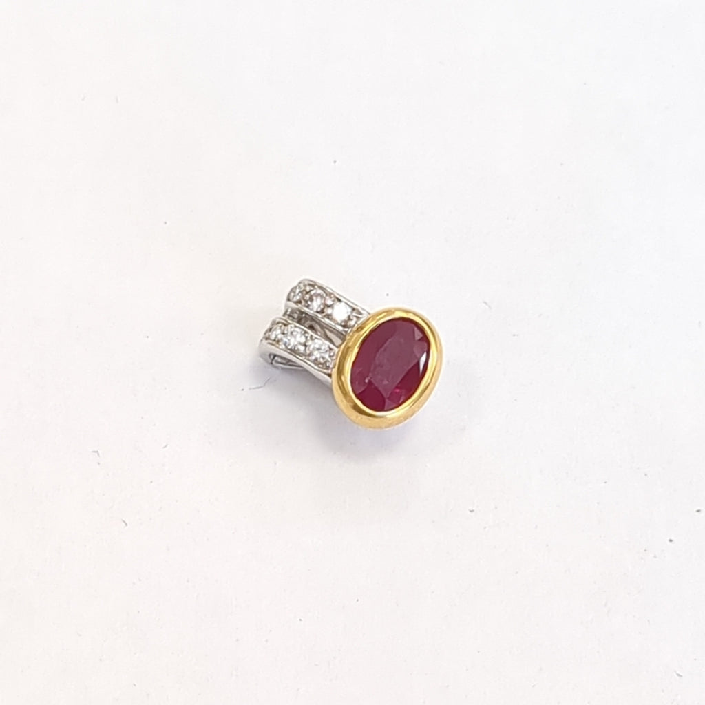 DIJE ORO BLANCO 18 K 2.5 GRMS (SEMINUEVO)