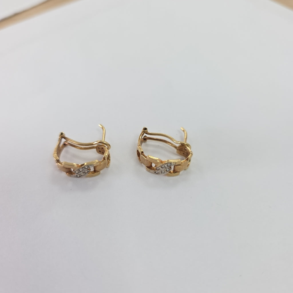 ARETES PAR ORO 14 K 4.5 GRMS (SEMINUEVO)