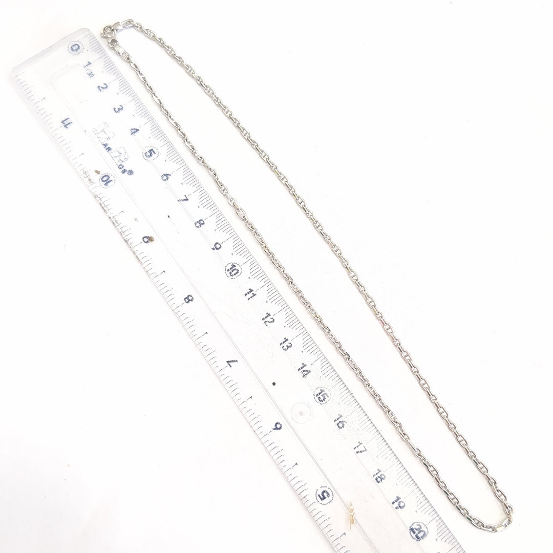 CADENA ORO BLANCO 18 K 10.9 GRMS (SEMINUEVO)