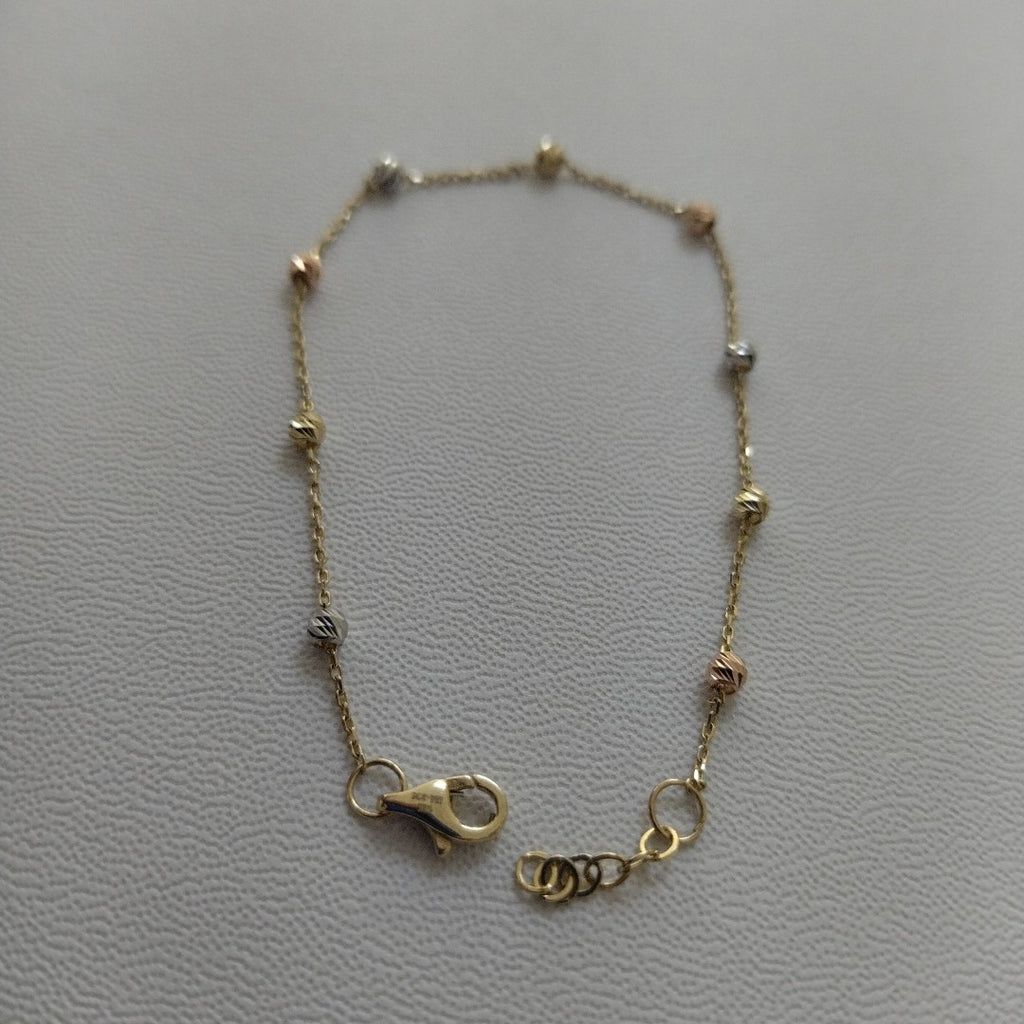 PULSERAS DAMA ORO 14K 1.1 (NUEVO)