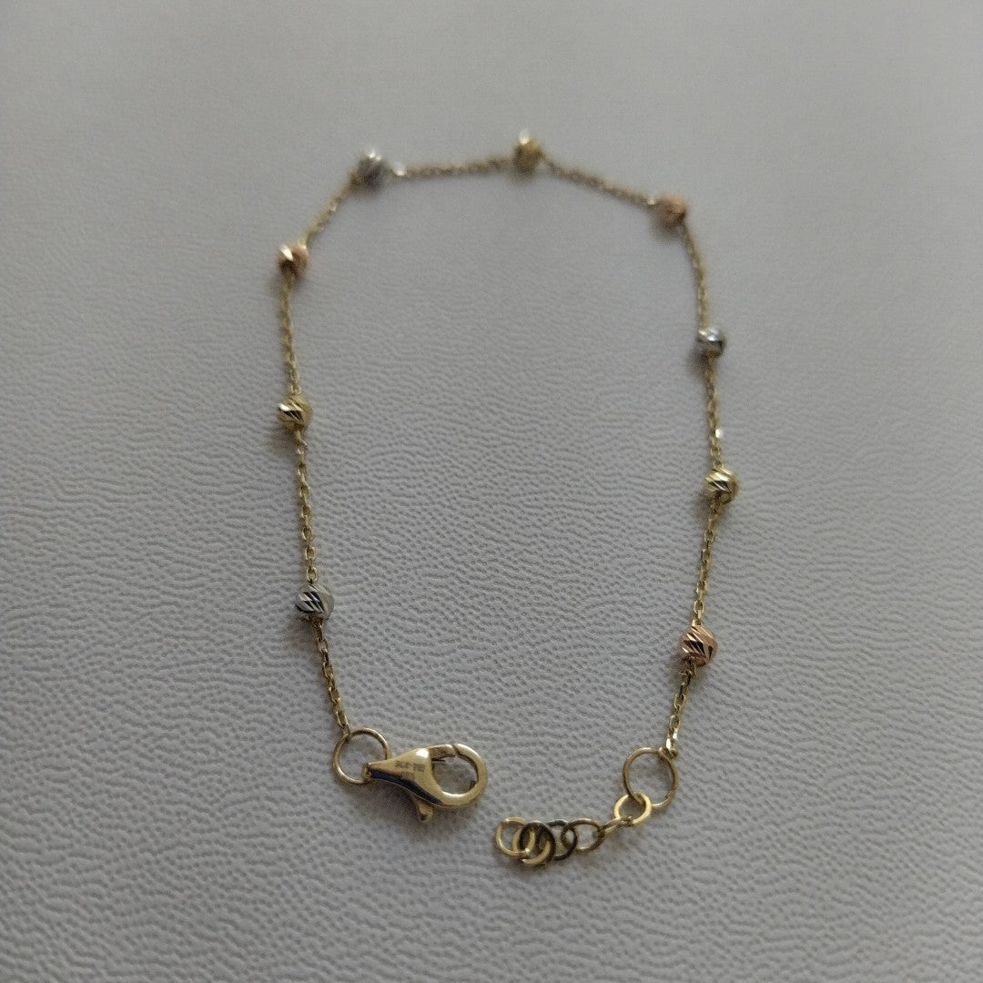 PULSERAS DAMA ORO 14K 1.1 (NUEVO)