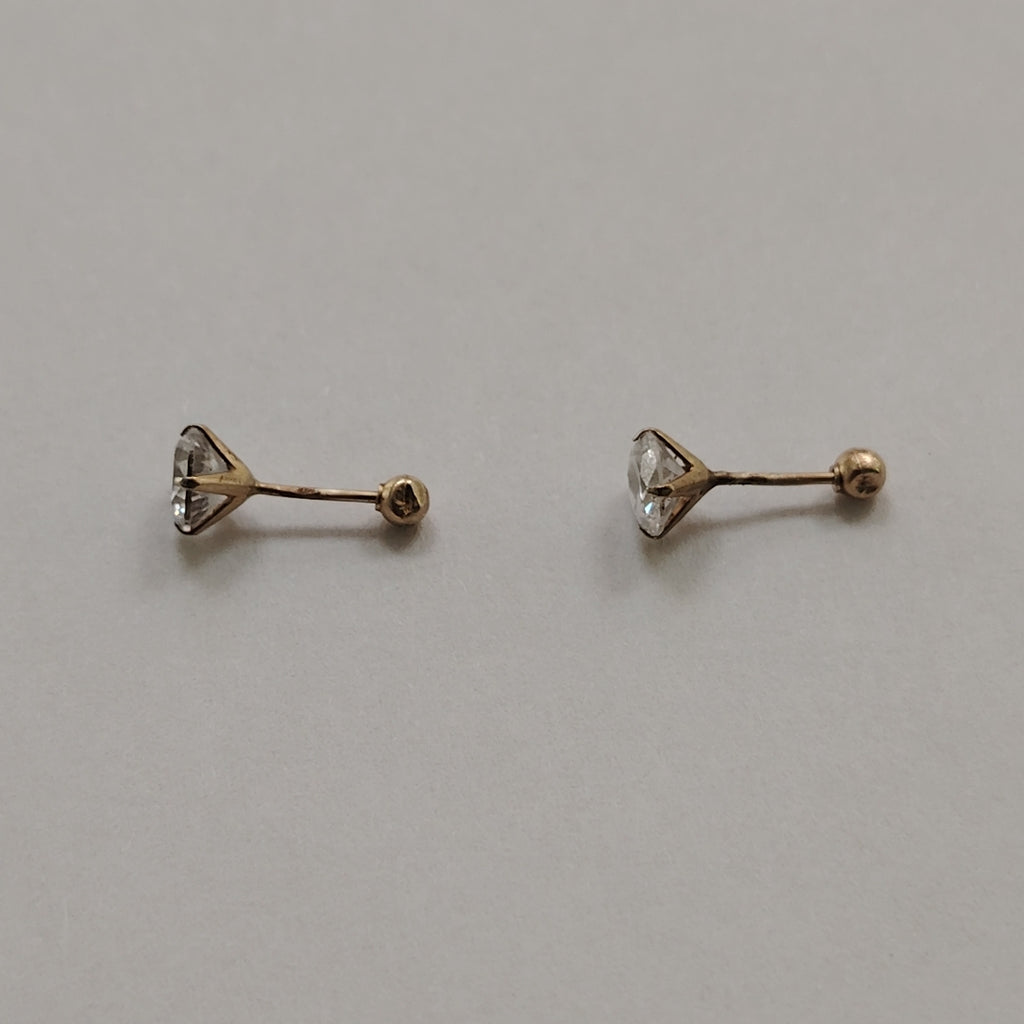 BROQUELES PAR ORO 10 K 0.5 GRMS (SEMINUEVO)