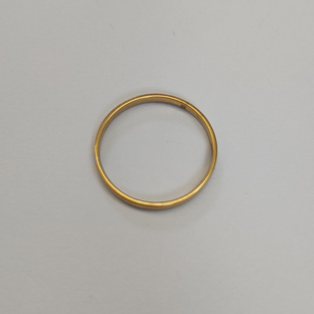 ANILLO ORO 14 K 1,40 GRMS (SEMINUEVO)