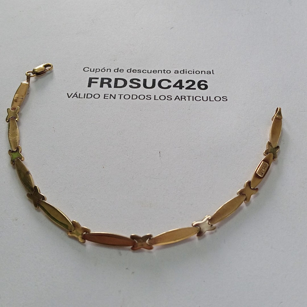PULSERA ORO 14 K 4.1 GRMS (SEMINUEVO)