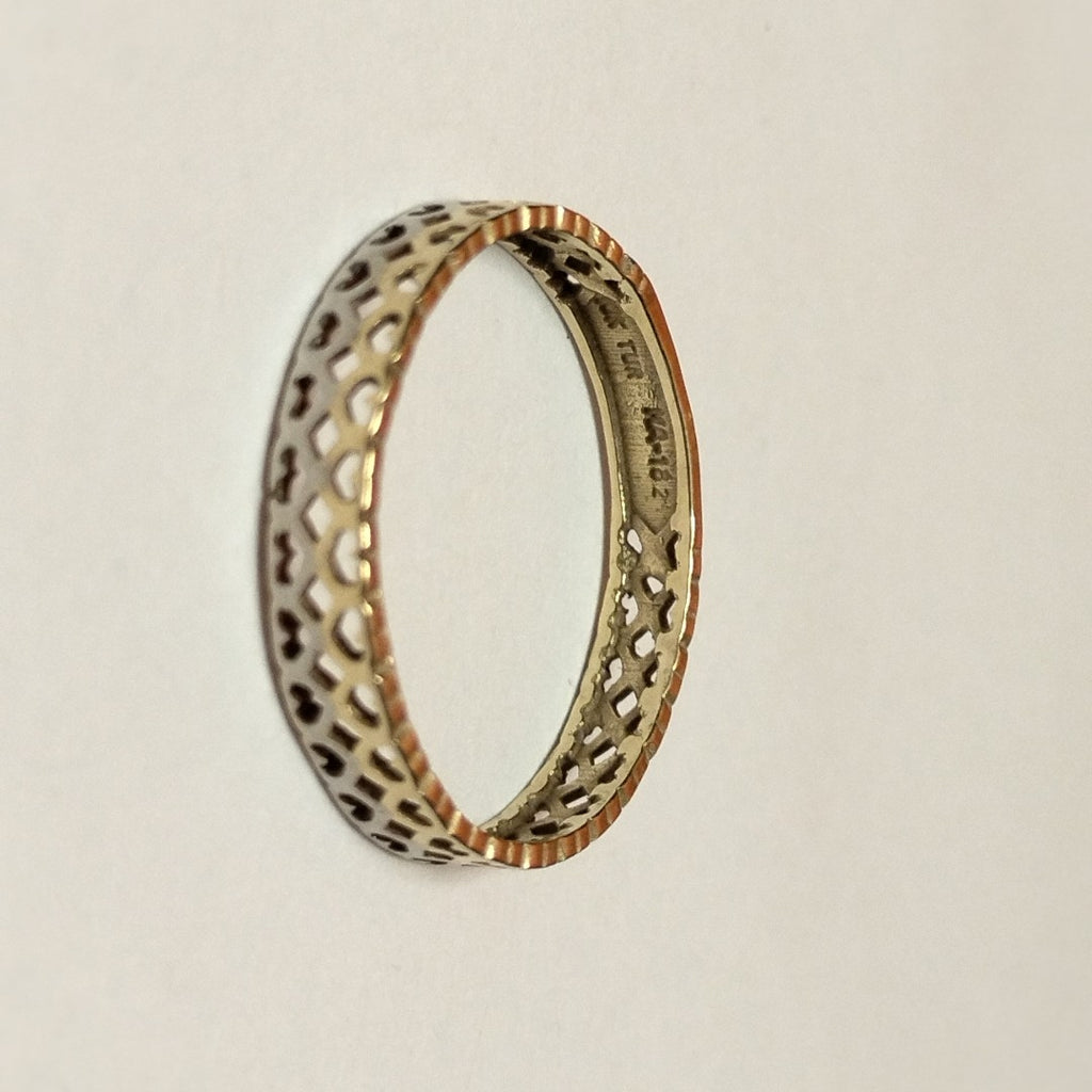 ANILLO ORO 10 K 1,10 GRMS (SEMINUEVO)