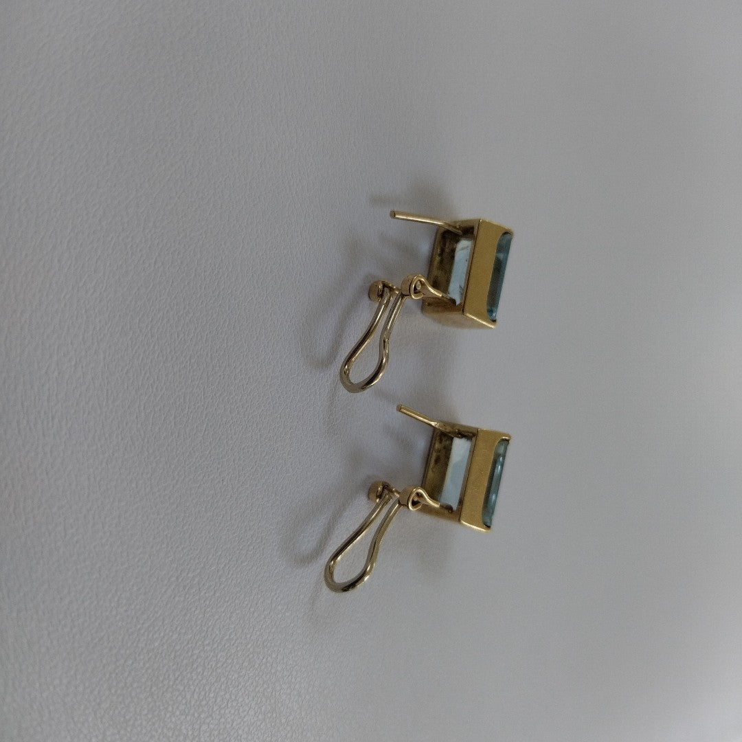 ARETES PAR ORO 14 K 6.8 GRMS (SEMINUEVO)