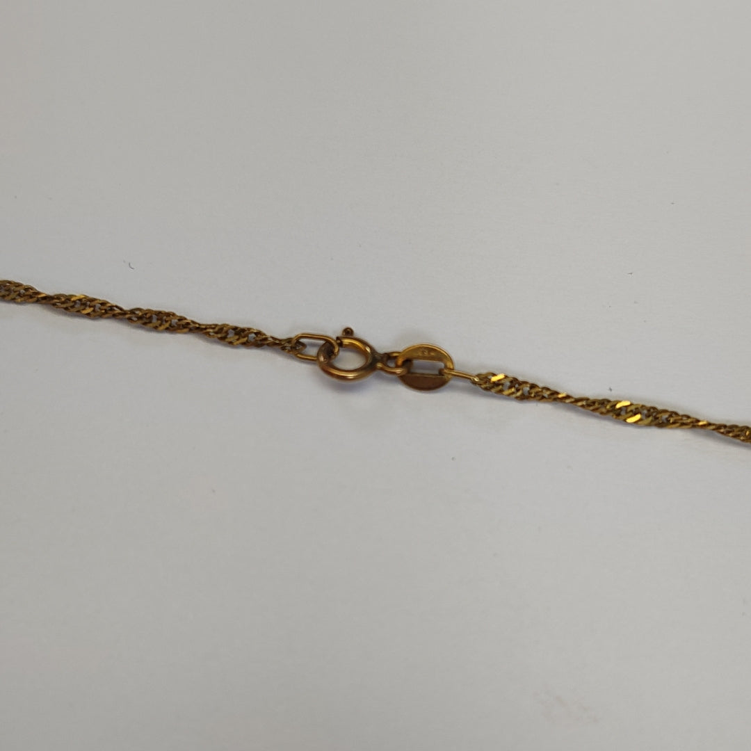 CADENA ORO 10 K 2,10 GRMS (SEMINUEVO)
