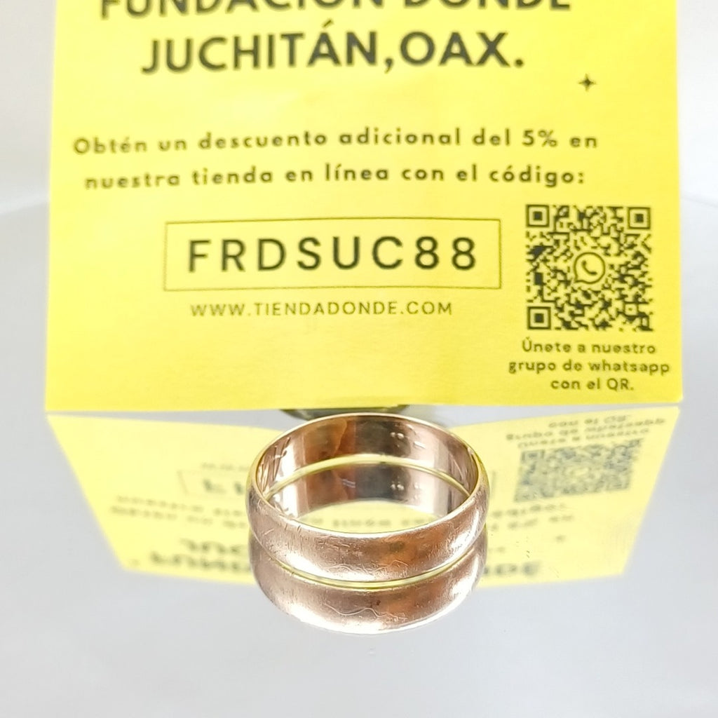ARGOLLA ORO 10 K 3.7 GRMS (SEMINUEVO)