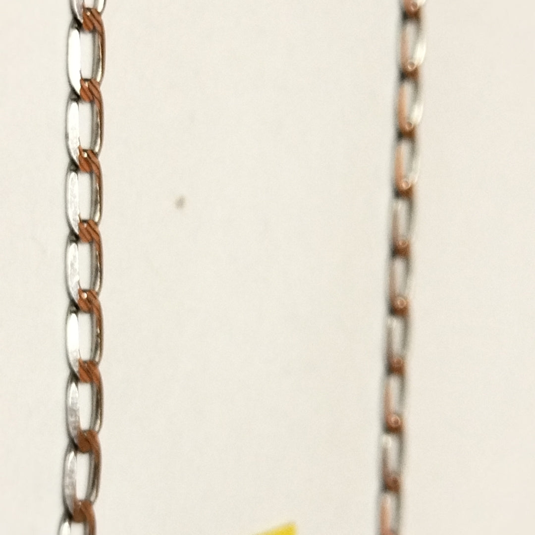 CADENA ORO BLANCO 14 K 4,40 GRMS (SEMINUEVO)