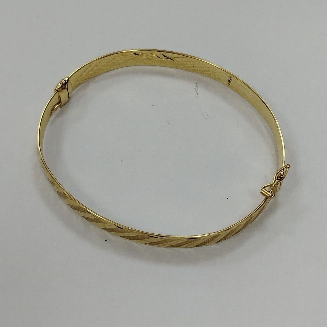 PULSERA RIGIDA ORO 14 K 5.7 GRMS (SEMINUEVO)