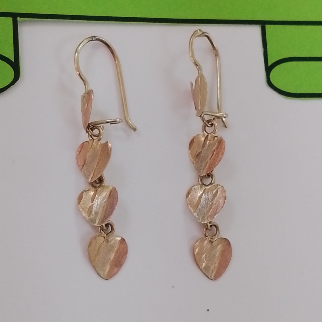 ARETES PAR ORO 8 K 1,60 GRMS (SEMINUEVO)