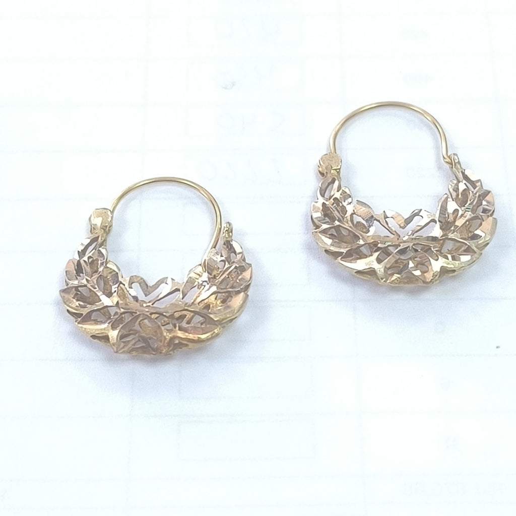 ARETES PAR ORO 10 K 3,30 GRMS (SEMINUEVO)