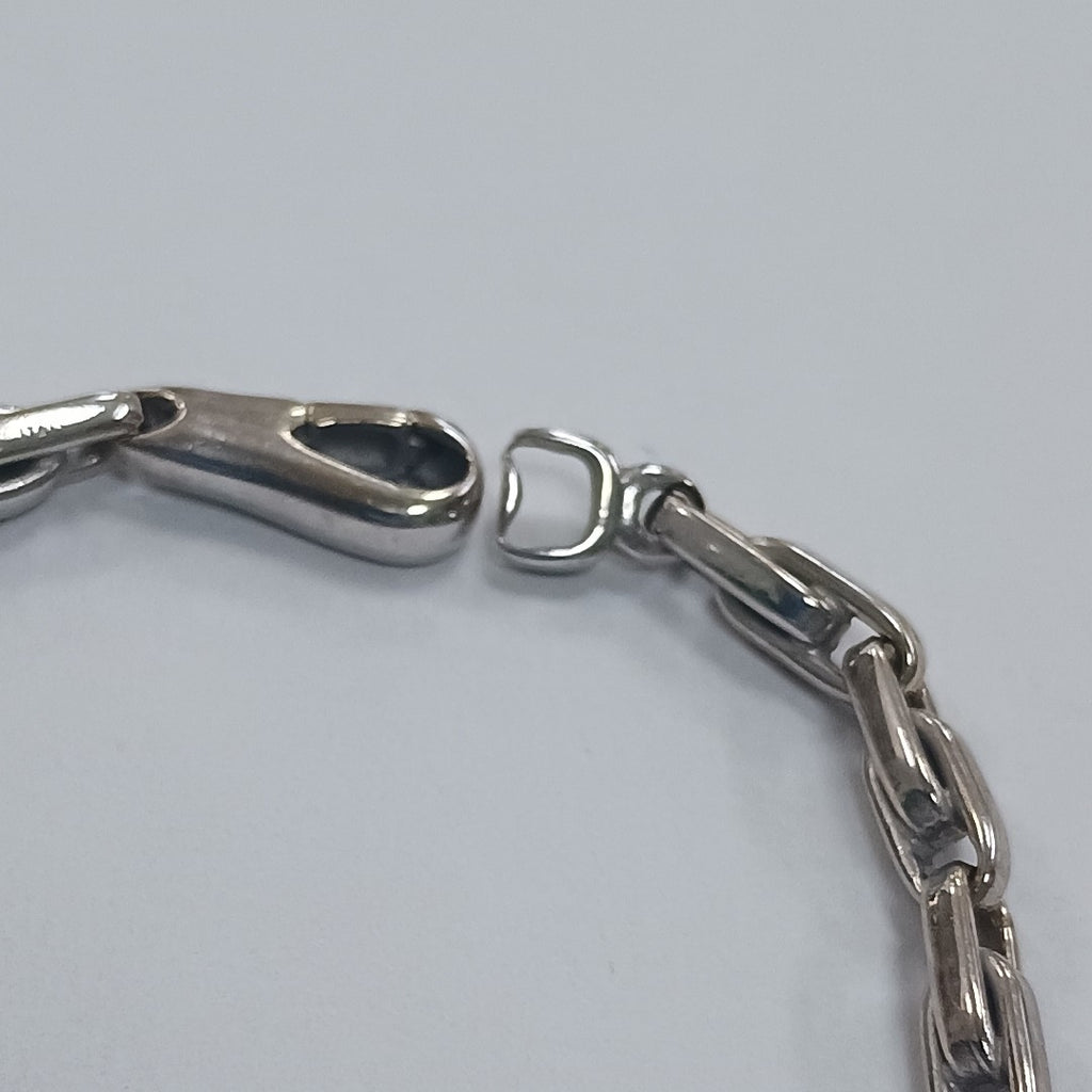 PULSERA ORO BLANCO 12 K 19.8 GRMS (SEMINUEVO)