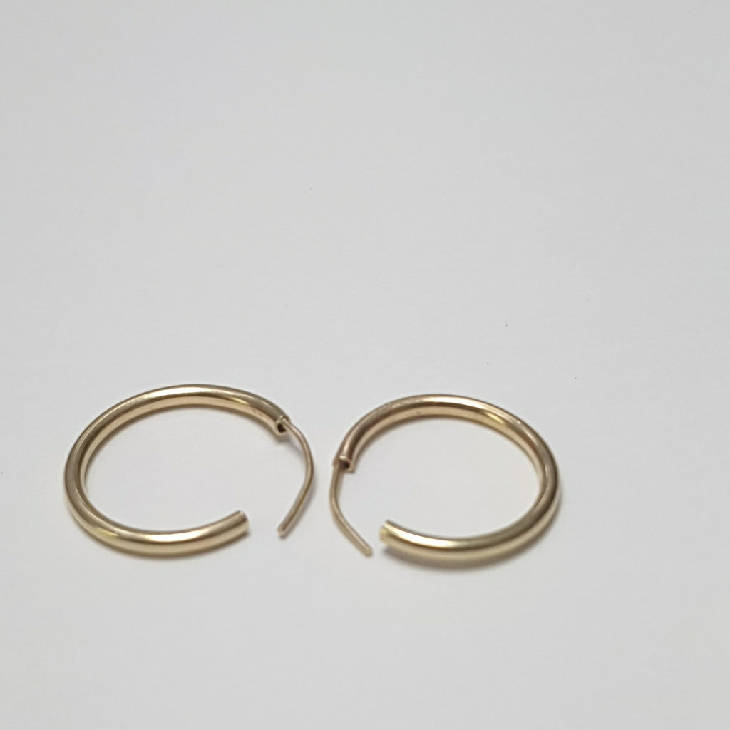 ARRACADAS PAR ORO 14 K 1,20 GRMS (SEMINUEVO)