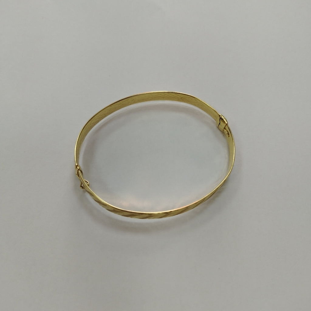 PULSERA RIGIDA ORO 14 K 5.7 GRMS (SEMINUEVO)