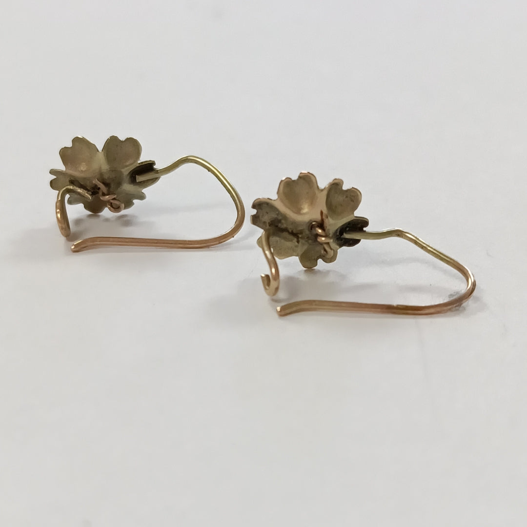 ARETES PAR ORO 8 K 1,30 GRMS (SEMINUEVO)