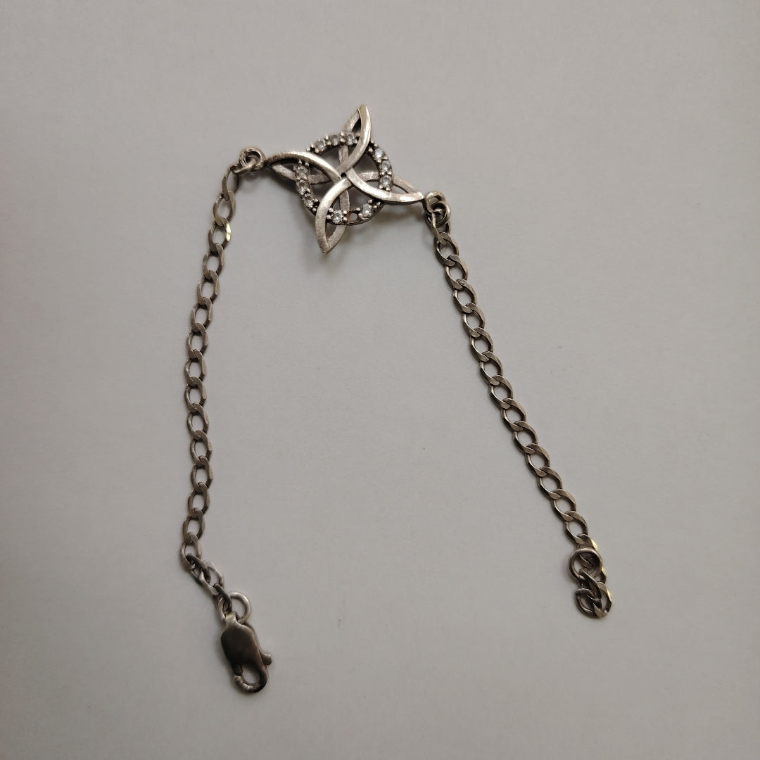 CADENA, PULSERA PLATA 12.3 GRMS (SEMINUEVO)