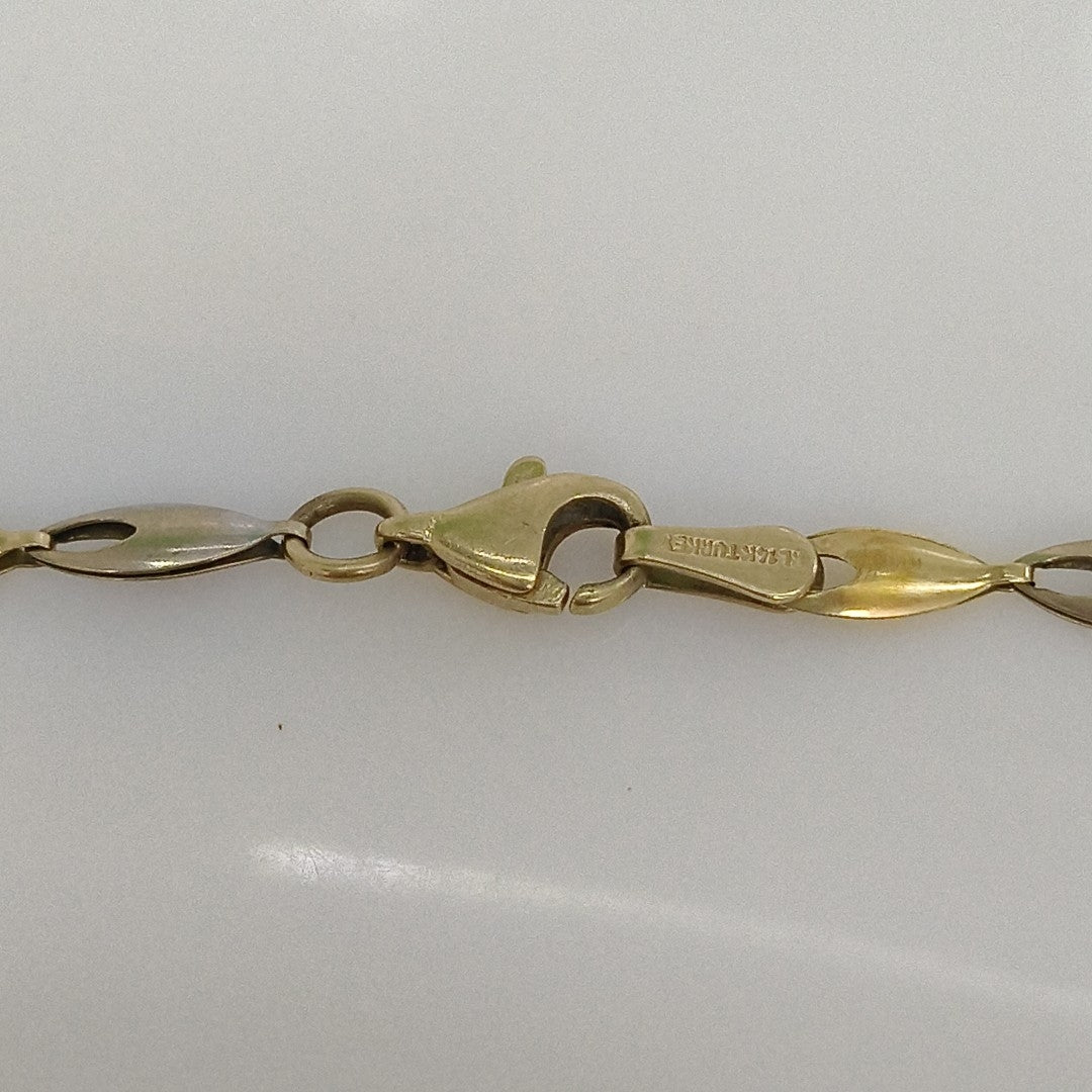 PULSERA ORO 14 K 2.2 GRMS (SEMINUEVO)