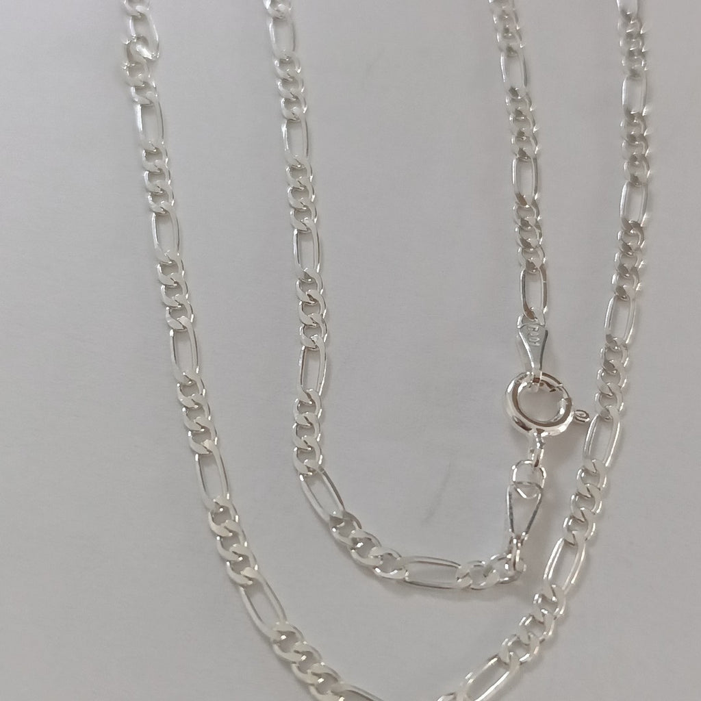 CADENA 3X1 PLATA .925 55 CM 4.52 GR (NUEVO)