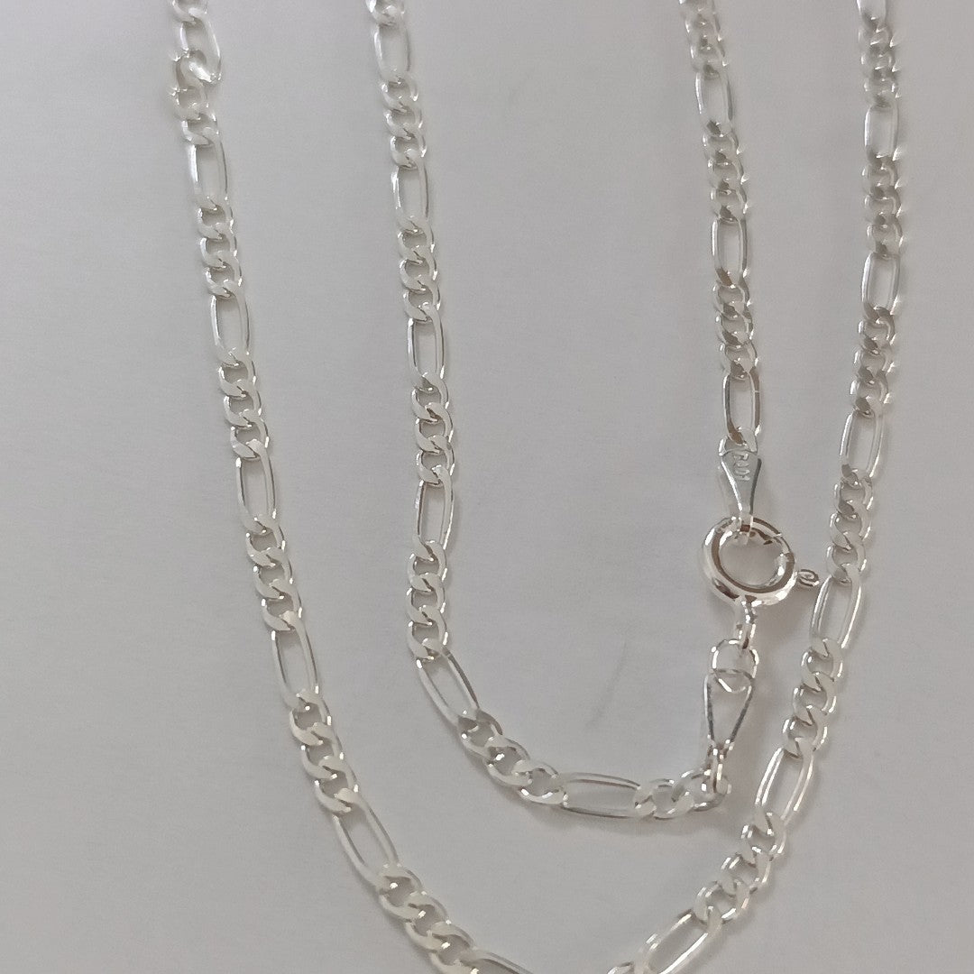 CADENA 3X1 PLATA .925 55 CM 4.52 GR (NUEVO)