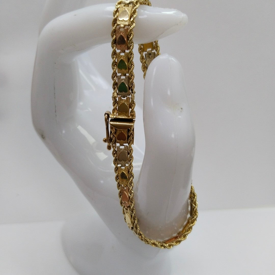PULSERA ORO 10 K 13.3 GRMS (SEMINUEVO)