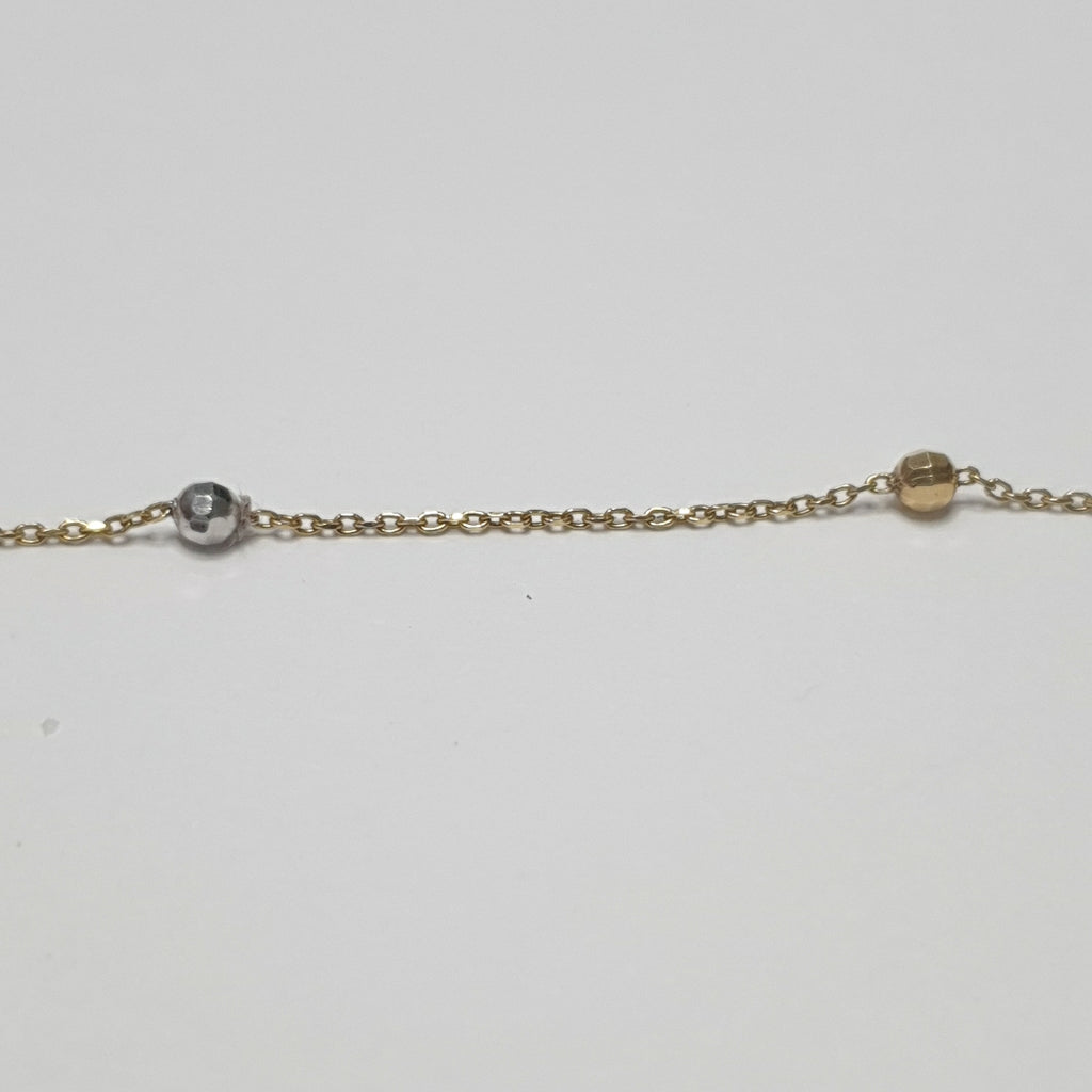 GARGANTILLA ORO COMBINADO 14 K 2 GRMS (SEMINUEVO)
