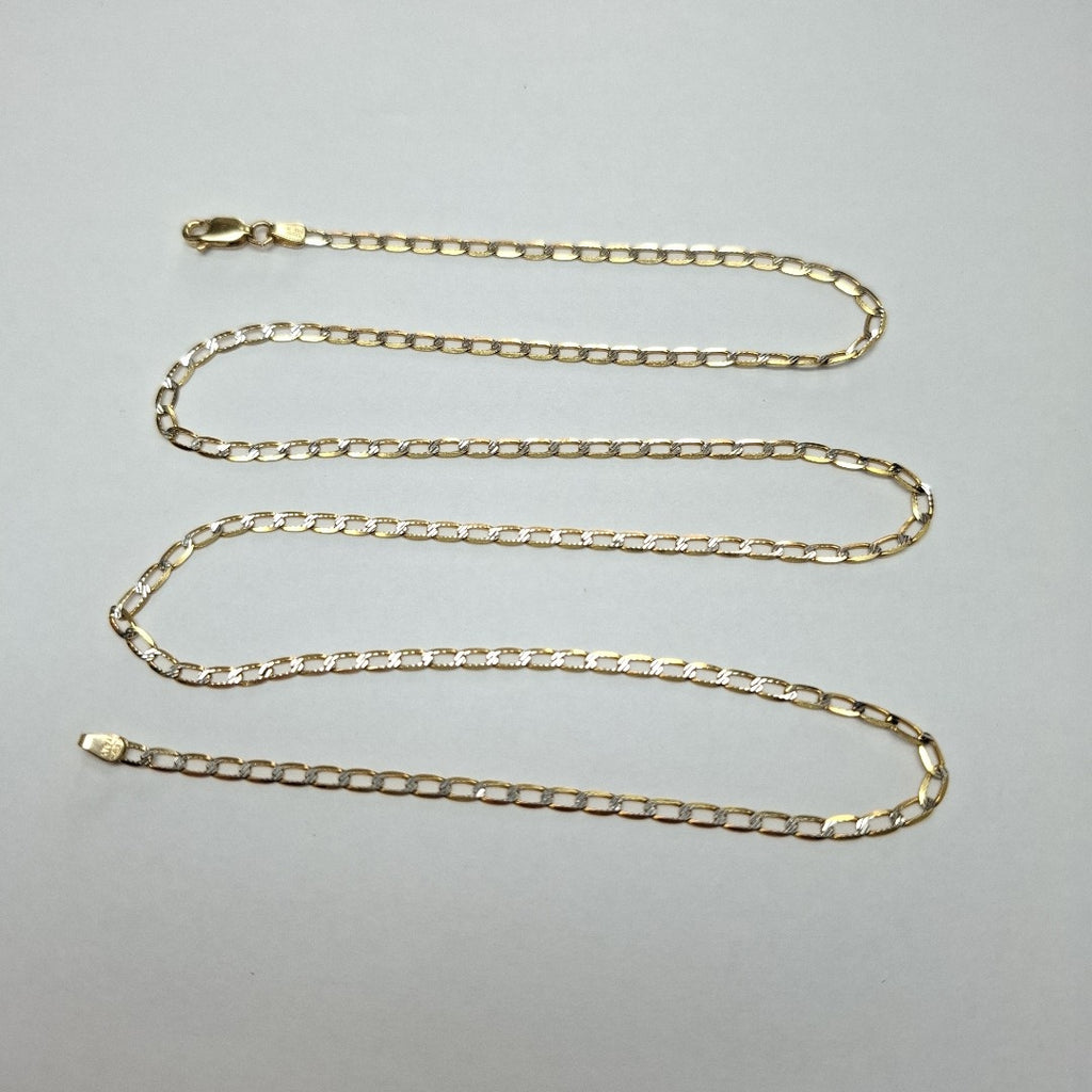 CADENA ORO,PLATINO 10 K 4,20 GRMS (SEMINUEVO)