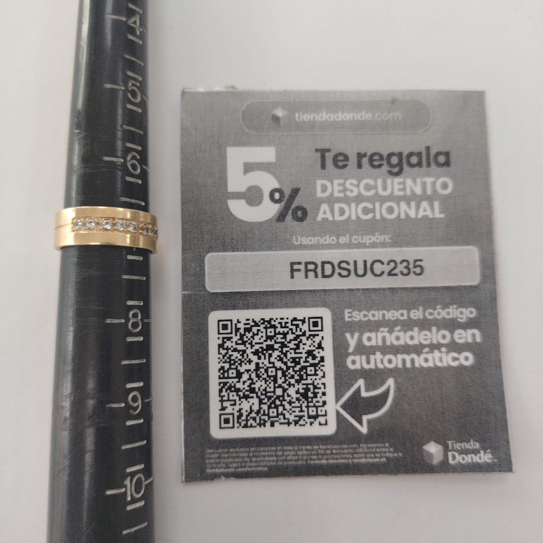ARGOLLA ORO 18 K 6.8 GRMS (SEMINUEVO)