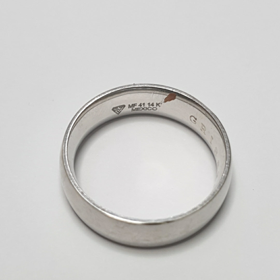 ARGOLLA ORO BLANCO 14 K 3,50 GRMS (SEMINUEVO)