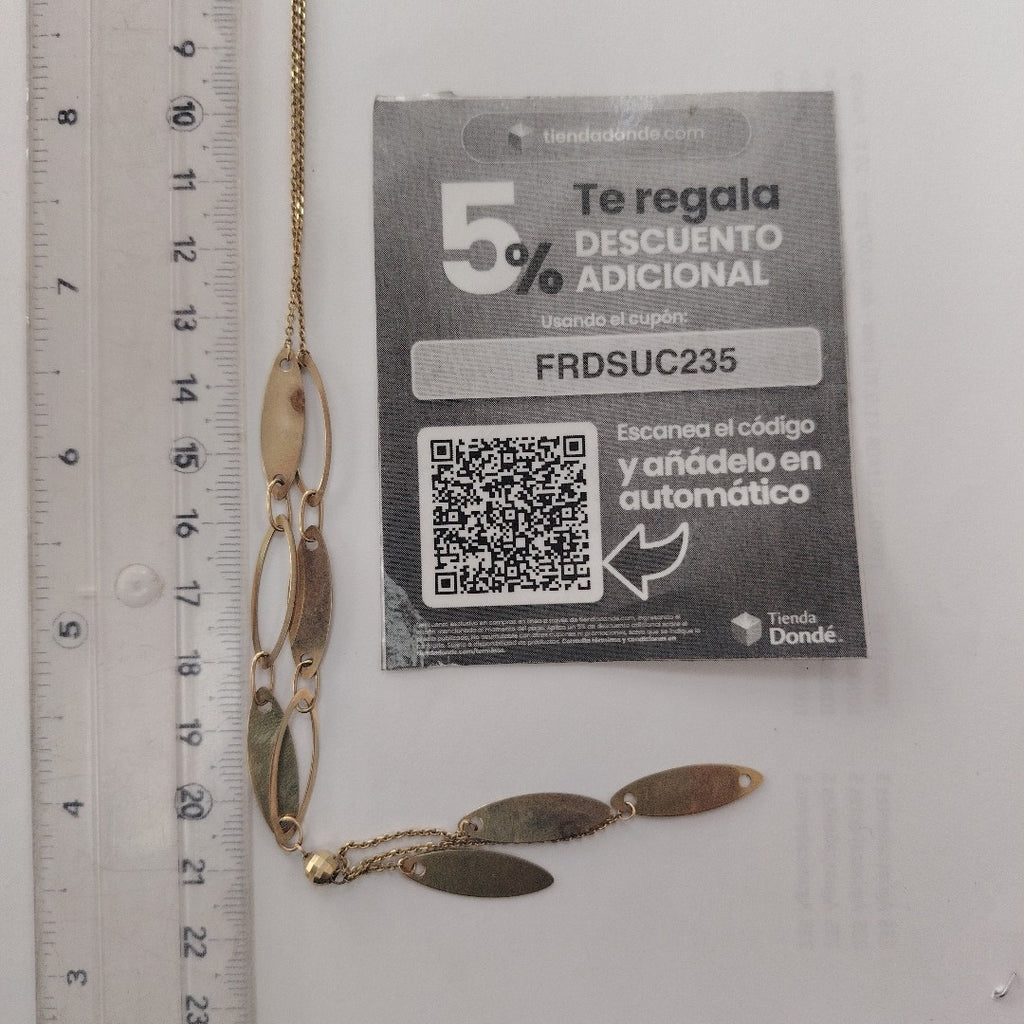 GARGANTILLA ORO 10 K 5 GRMS (SEMINUEVO)