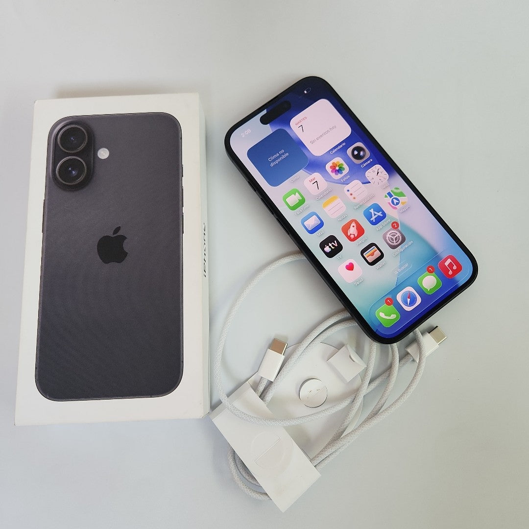 CELULAR APPLE IPHONE 16 A3286 (2024) 128 GB 8 GB RAM (SEMINUEVO)