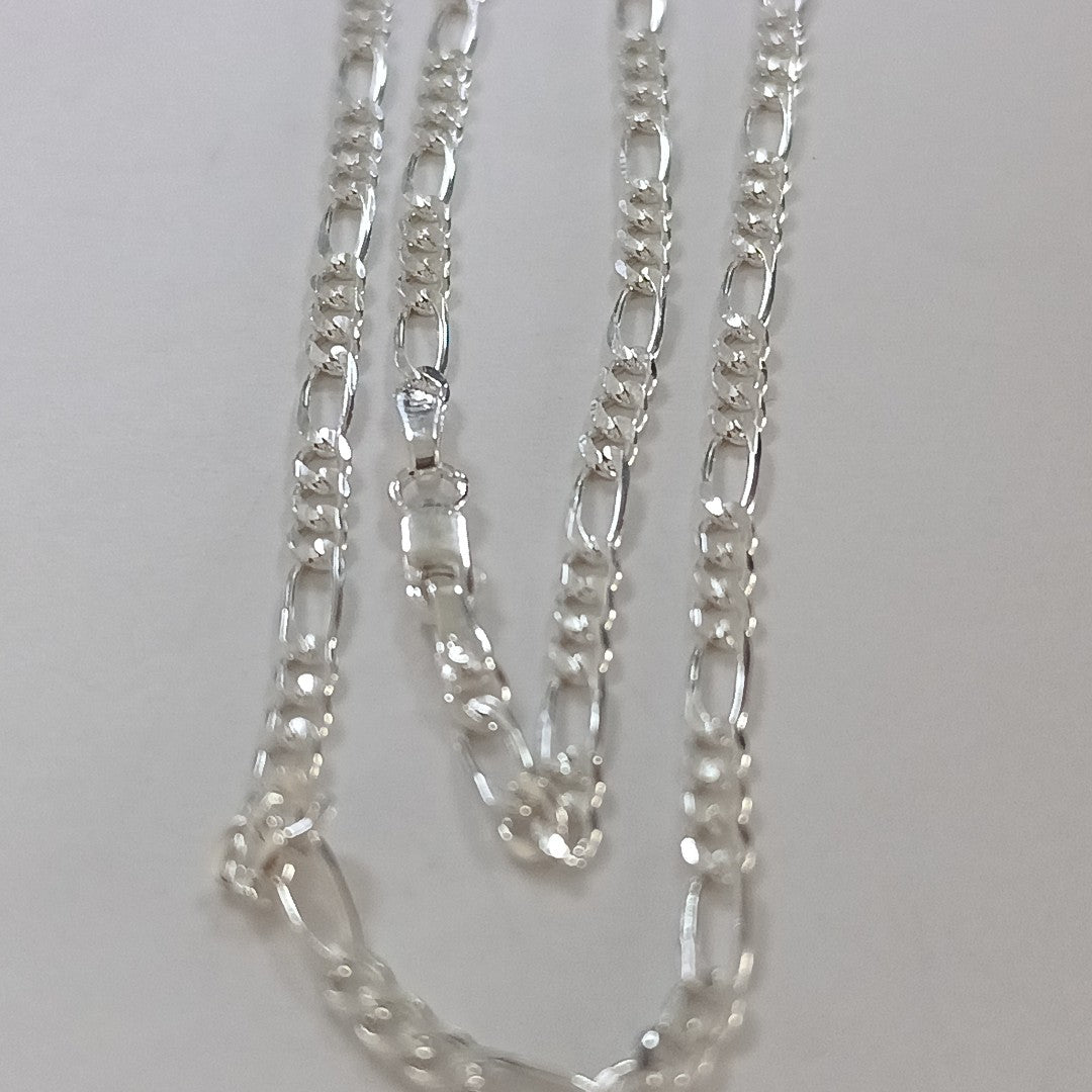 CADENA 3X1 PLATA .925 60 CM 8.22 GR (NUEVO)