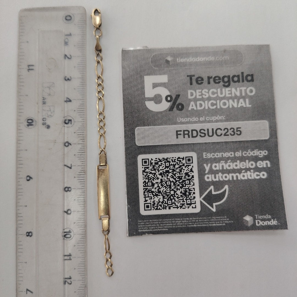 ESCLAVA ORO 10 K 2.4 GRMS (SEMINUEVO)