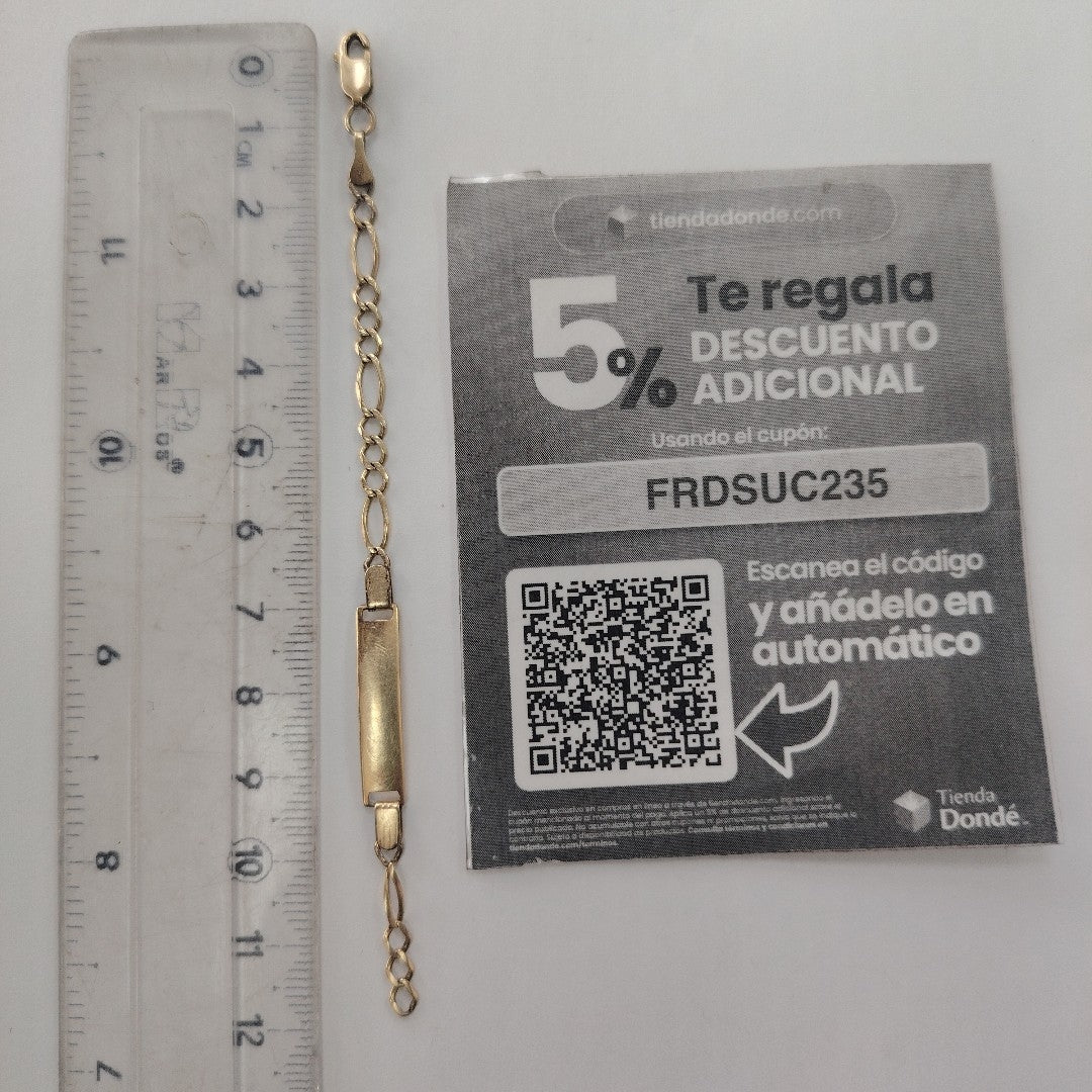 ESCLAVA ORO 10 K 2.4 GRMS (SEMINUEVO)